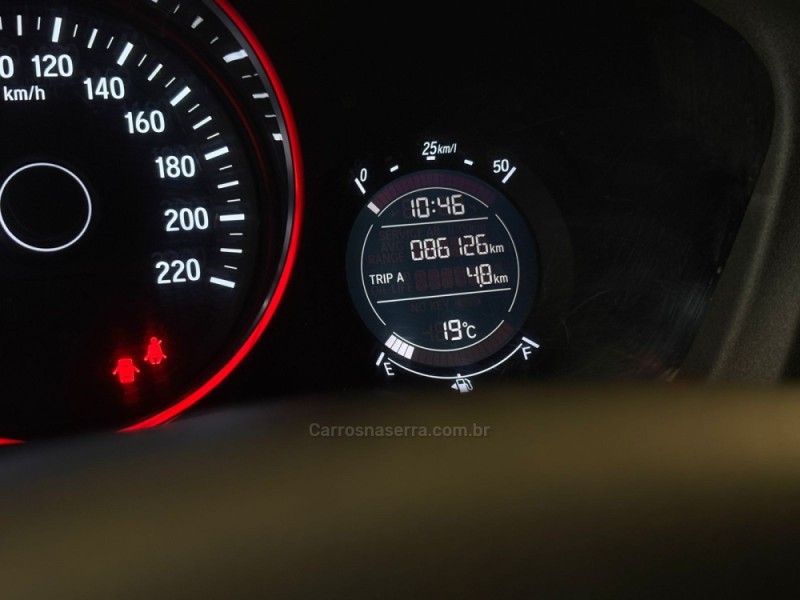 HR-V 1.8 16V FLEX EX 4P AUTOMÁTICO - 2017 - NOVO HAMBURGO