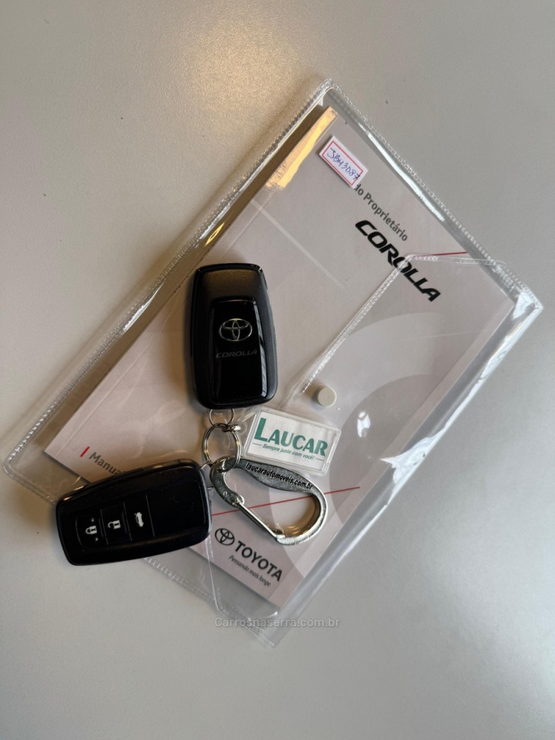 COROLLA 2.0 XEI 16V FLEX 4P AUTOMÁTICO - 2023 - CASCA