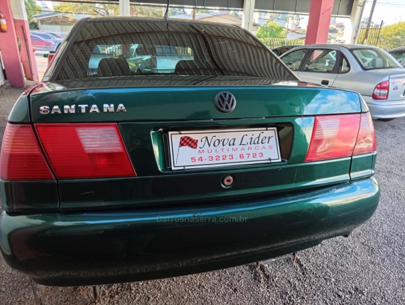 SANTANA 1.8 MI 8V GASOLINA 4P MANUAL - 1999 - CAXIAS DO SUL