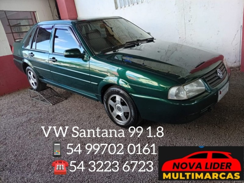 santana 1.8 mi 8v gasolina 4p manual 1999 caxias do sul