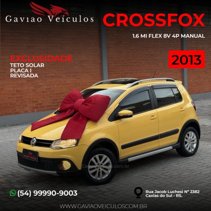 CROSSFOX 1.6 MI FLEX 8V 4P MANUAL - 2013 - CAXIAS DO SUL