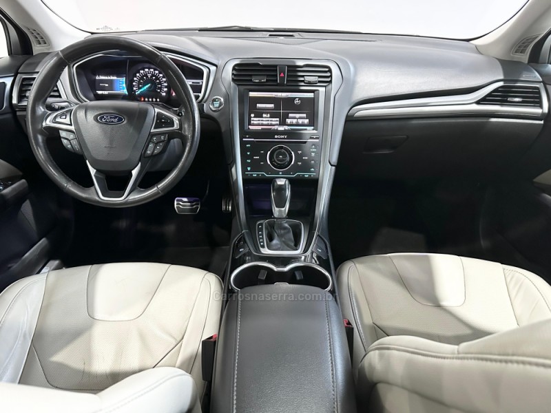 FUSION 2.0 TITANIUM GTDI ECOBOOST FWD GASOLINA 4P AUTOMÁTICO - 2015 - NOVO HAMBURGO