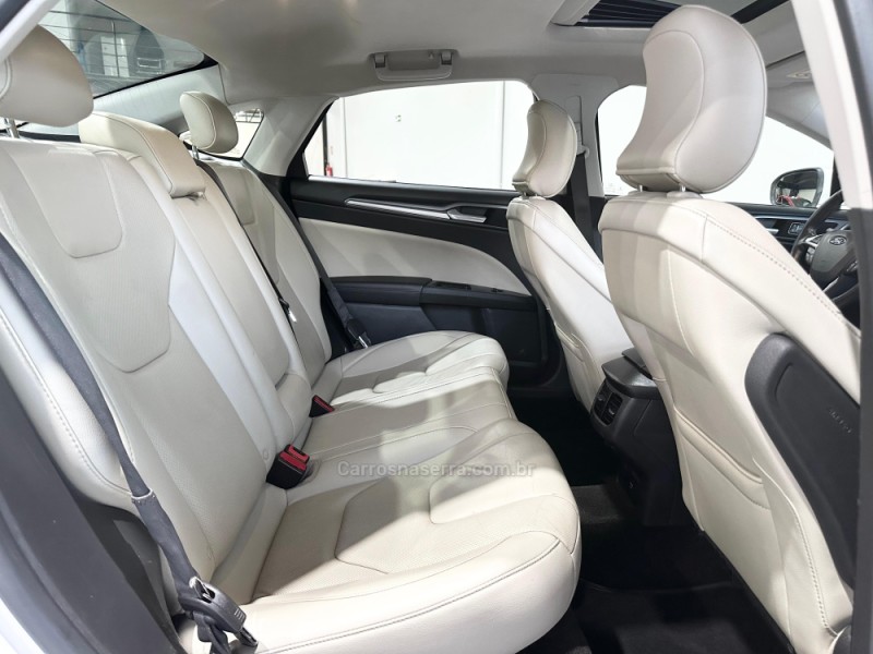 FUSION 2.0 TITANIUM GTDI ECOBOOST FWD GASOLINA 4P AUTOMÁTICO - 2015 - NOVO HAMBURGO