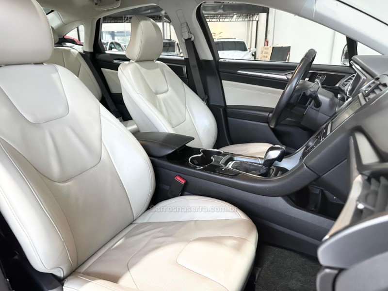 FUSION 2.0 TITANIUM GTDI ECOBOOST FWD GASOLINA 4P AUTOMÁTICO - 2015 - NOVO HAMBURGO