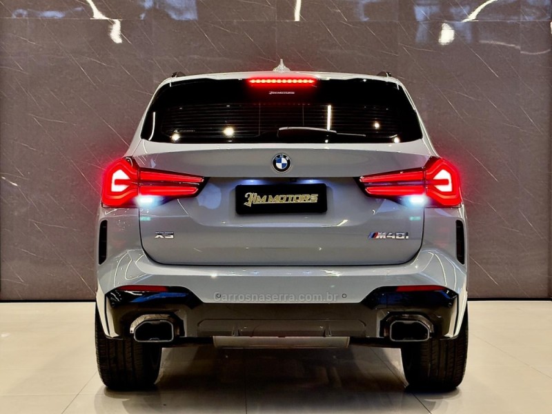 X3 3.0 M40I TURBO V6 24V GASOLINA 4P AUTOMÁTICO - 2023 - CAXIAS DO SUL