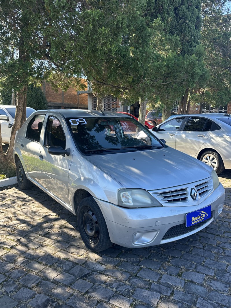 LOGAN 1.0 AUTHENTIQUE 12V FLEX 4P MANUAL - 2009 - CAXIAS DO SUL