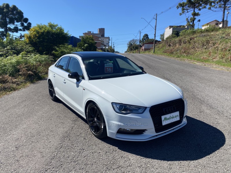 A3 2.0 TFSI SEDAN AMBITION 16V GASOLINA 4P S-TRONIC - 2016 - FLORES DA CUNHA