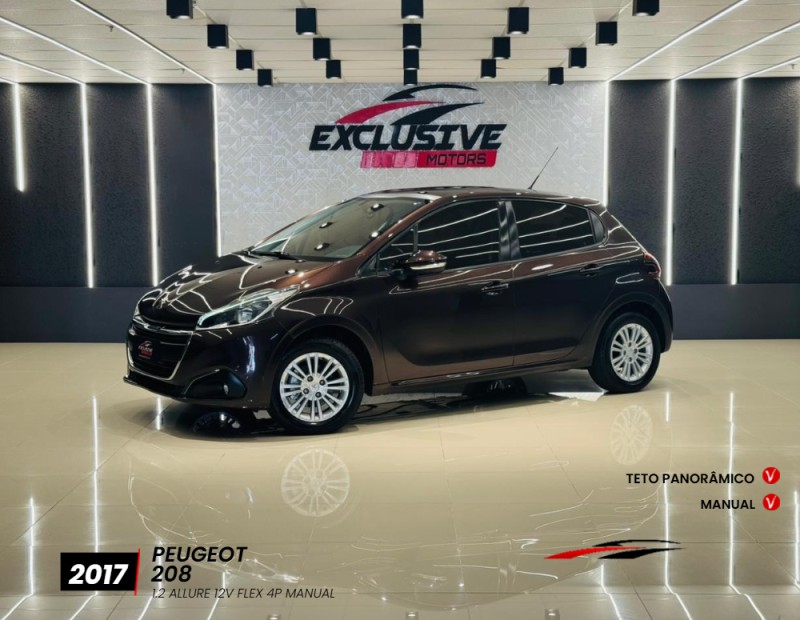 208 1.2 allure 12v flex 4p manual 2017 caxias do sul