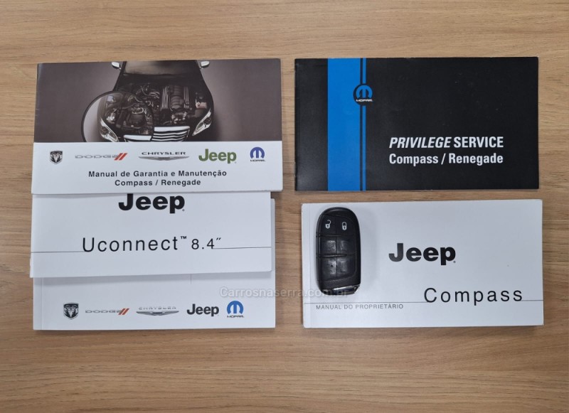 COMPASS 2.0 16V FLEX LONGITUDE AUTOMÁTICO - 2020 - CAXIAS DO SUL