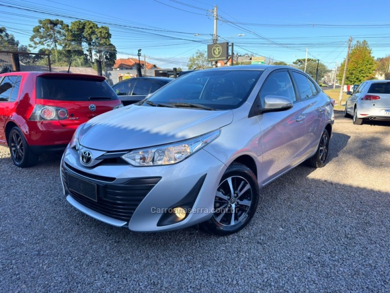 yaris 1.5 xl sedan 16v flex 4p automatico 2018 canela