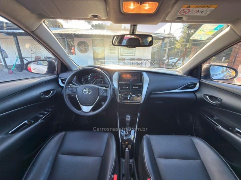 YARIS 1.5 XL SEDAN 16V FLEX 4P AUTOMÁTICO - 2019 - CANELA