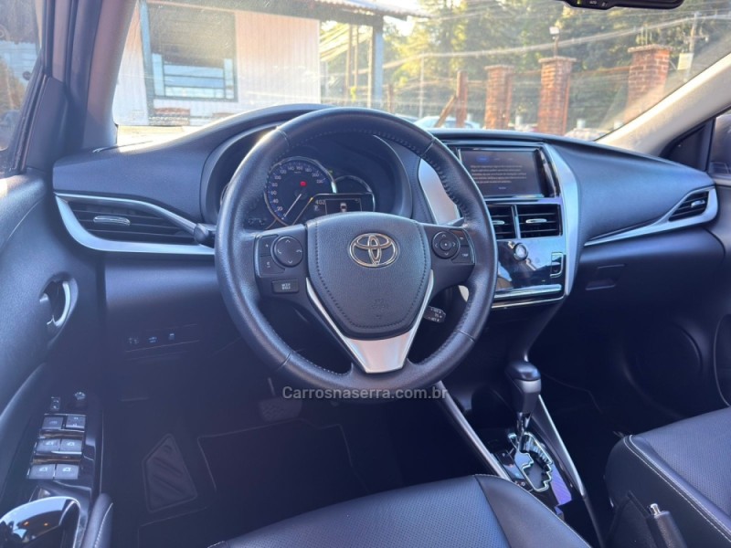 YARIS 1.5 XL SEDAN 16V FLEX 4P AUTOMÁTICO - 2019 - CANELA