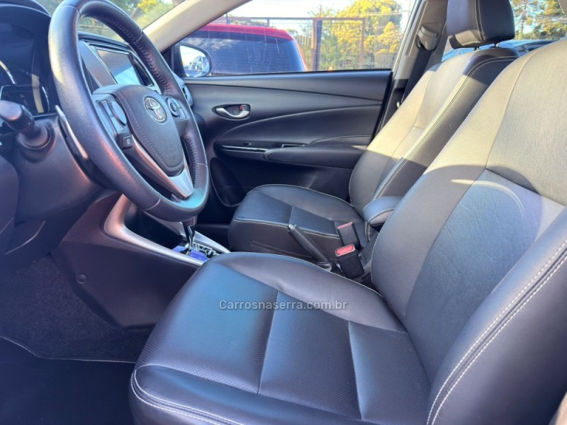 YARIS 1.5 XL SEDAN 16V FLEX 4P AUTOMÁTICO - 2019 - CANELA