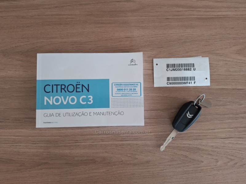 C3 1.6 FEEL PACK 16V FLEX 4P AUTOMÁTICO - 2024 - CAXIAS DO SUL