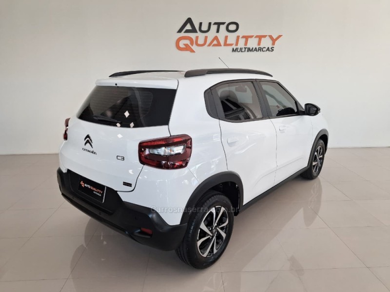 C3 1.6 FEEL PACK 16V FLEX 4P AUTOMÁTICO - 2024 - CAXIAS DO SUL