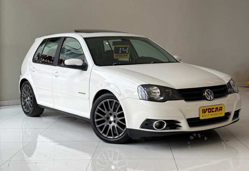 GOLF 1.6 MI SPORTLINE 8V FLEX 4P MANUAL - 2014 - VACARIA