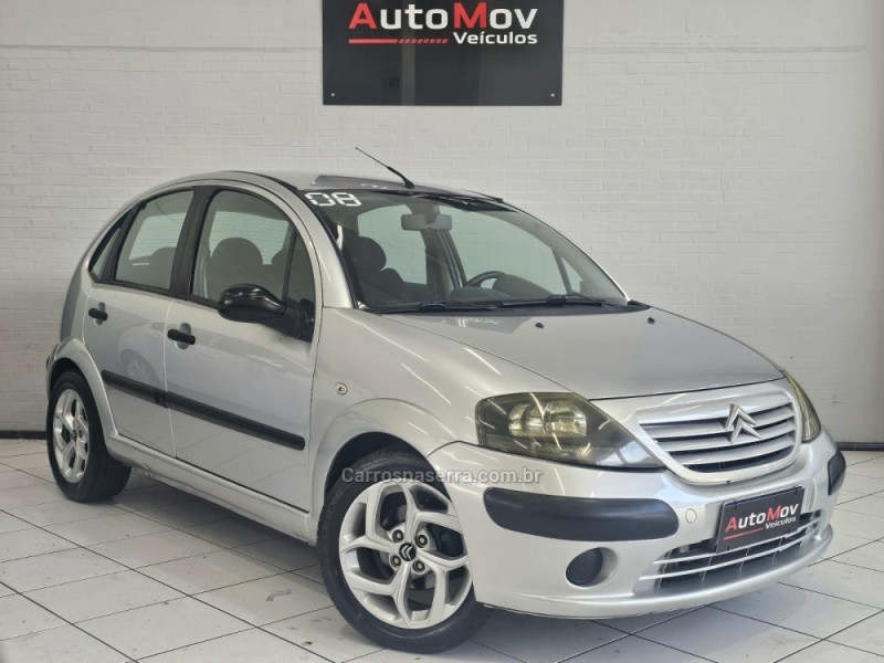 C3 1.4 I GLX 8V FLEX 4P MANUAL - 2008 - CAXIAS DO SUL