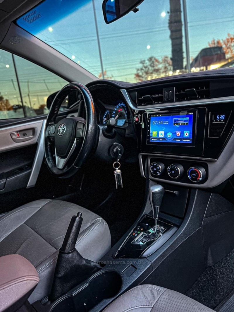 COROLLA 1.8 GLI UPPER 16V FLEX 4P AUTOMÁTICO - 2019 - CANELA