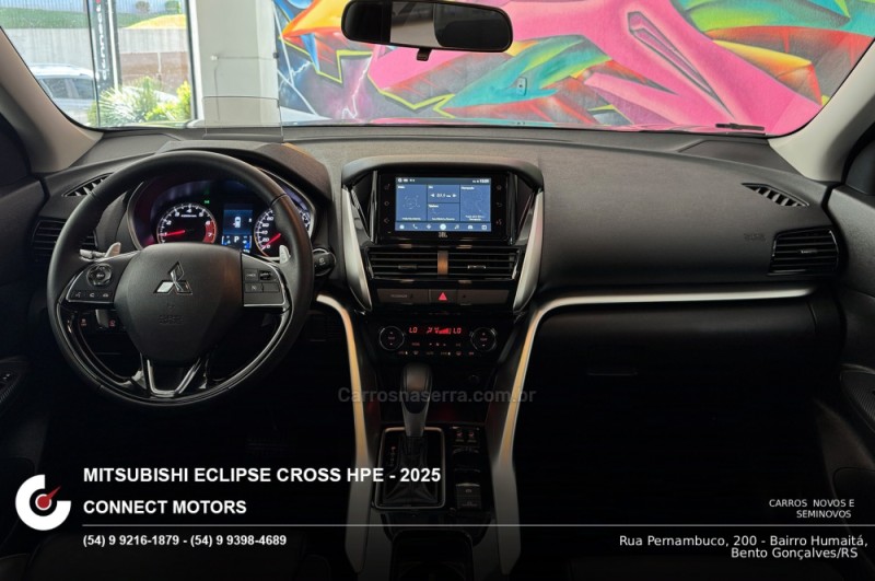 ECLIPSE CROSS 1.5 HPE 16V GASOLINA 4P AUTOMÁTICO - 2025 - BENTO GONçALVES
