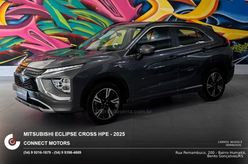 ECLIPSE CROSS 1.5 HPE 16V GASOLINA 4P AUTOMÁTICO - 2025 - BENTO GONçALVES