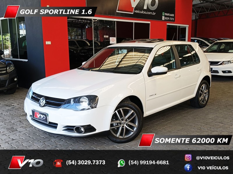 golf 1.6 mi sportline limited edition 8v flex 4p manual 2012 caxias do sul