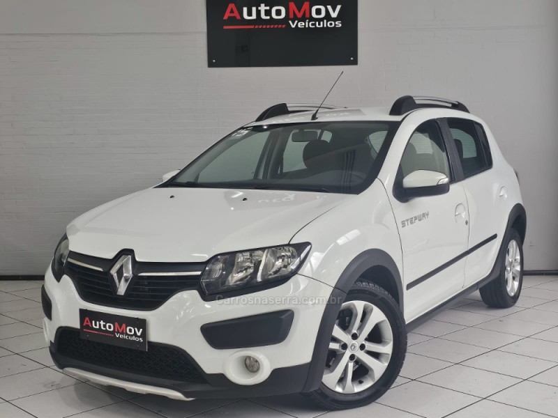 SANDERO 1.6 STEPWAY 8V FLEX 4P MANUAL - 2015 - CAXIAS DO SUL