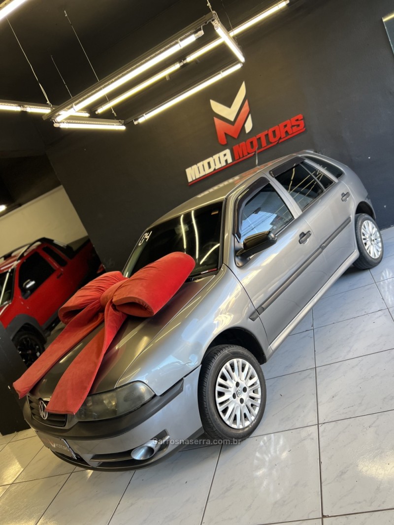gol 1.6 mi 8v gasolina 4p manual g.iii 2004 caxias do sul