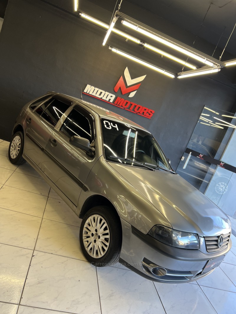 GOL 1.6 MI 8V GASOLINA 4P MANUAL G.III - 2004 - CAXIAS DO SUL
