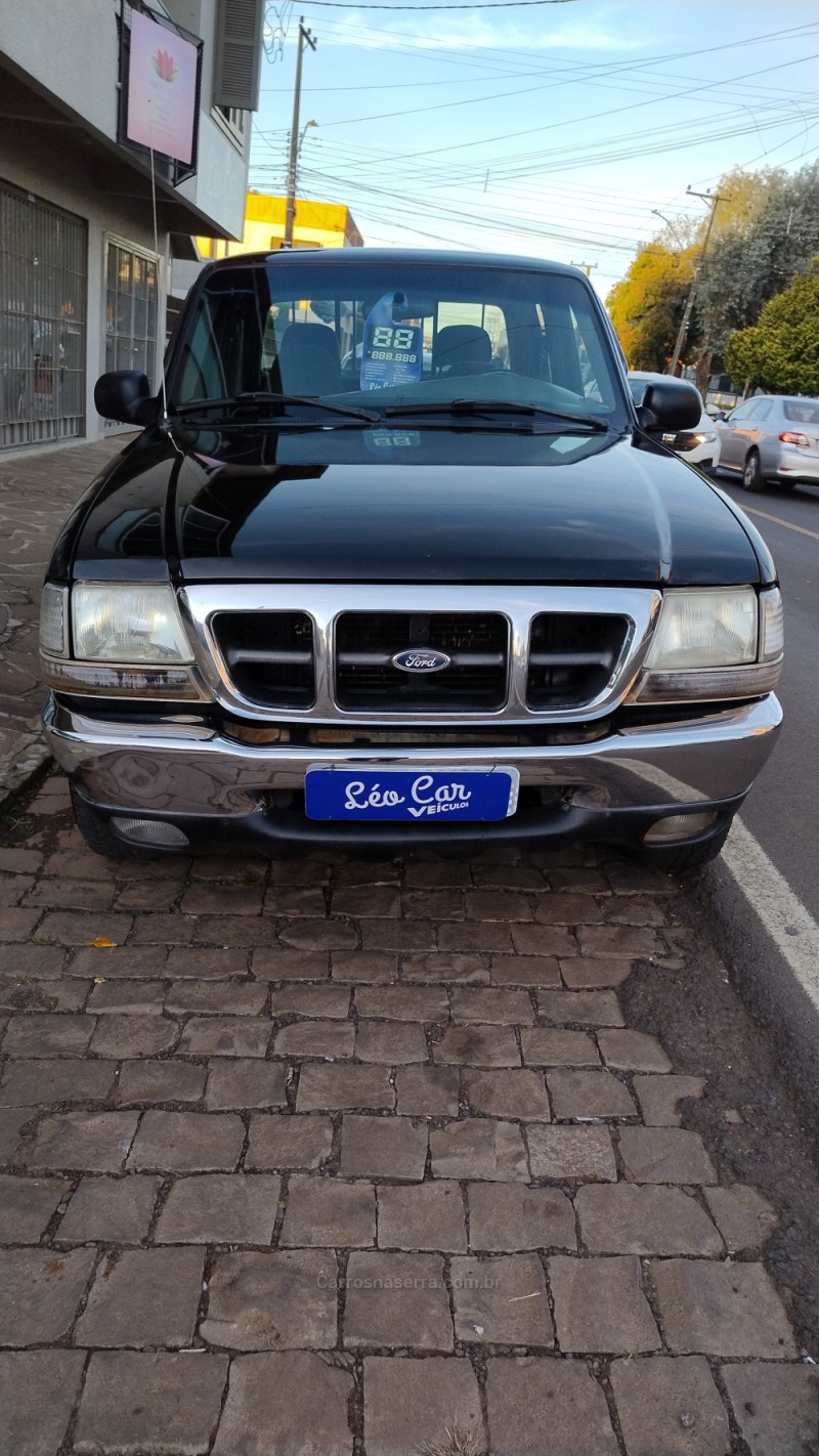 RANGER 2.8 XLT 4X4 CD 8V TURBO INTERCOOLER DIESEL 4P MANUAL - 2002 - VACARIA