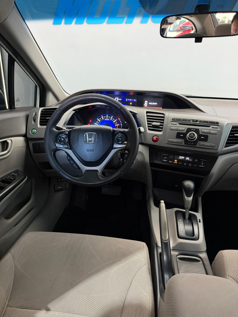 CIVIC 1.8 LXS 16V FLEX 4P AUTOMÁTICO - 2014 - ESTâNCIA VELHA