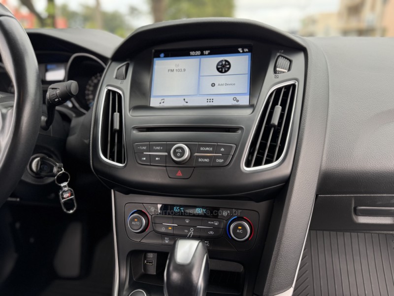 FOCUS 2.0 SE PLUS FASTBACK 16V FLEX 4P AUTOMÁTICO - 2018 - CASCA