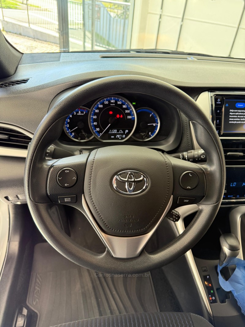 YARIS 1.5 XL 16V FLEX 4P AUTOMATÍCO - 2022 - BENTO GONçALVES