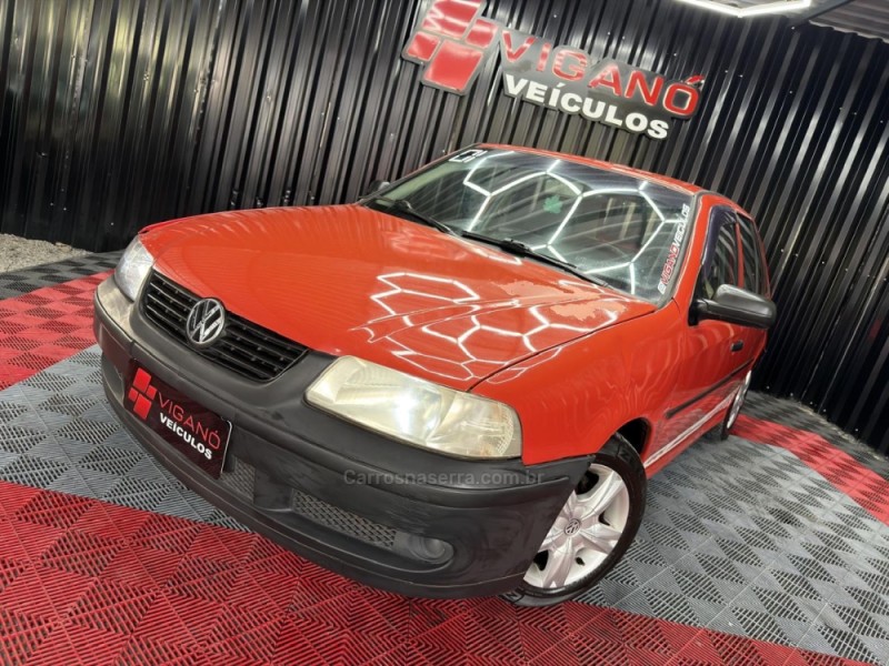 GOL 1.0 MI PLUS 8V FLEX 4P MANUAL G.III - 2001 - CAXIAS DO SUL
