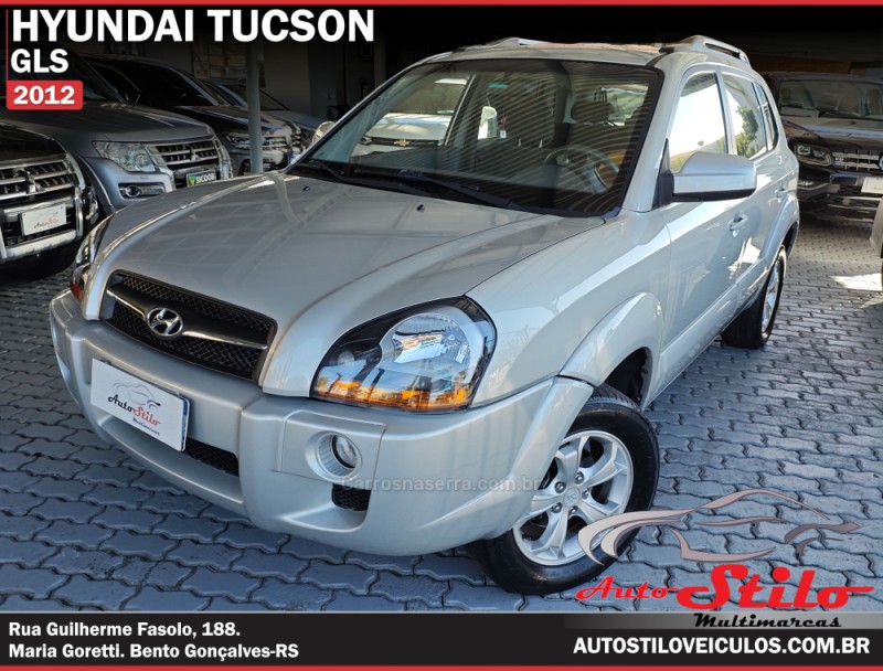 tucson 2.0 mpfi gls 16v 143cv 2wd flex 4p automatico 2012 bento goncalves