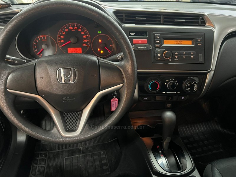 CITY 1.5 LX 16V FLEX 4P AUTOMÁTICO - 2015 - CAXIAS DO SUL