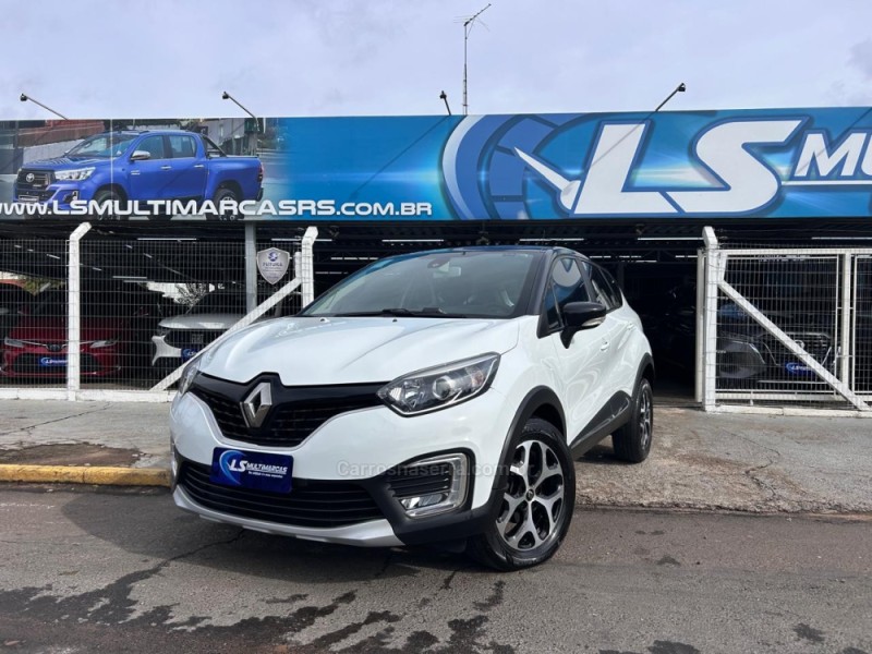 captur 1.6 16v flex intense automatico 2018 venancio aires