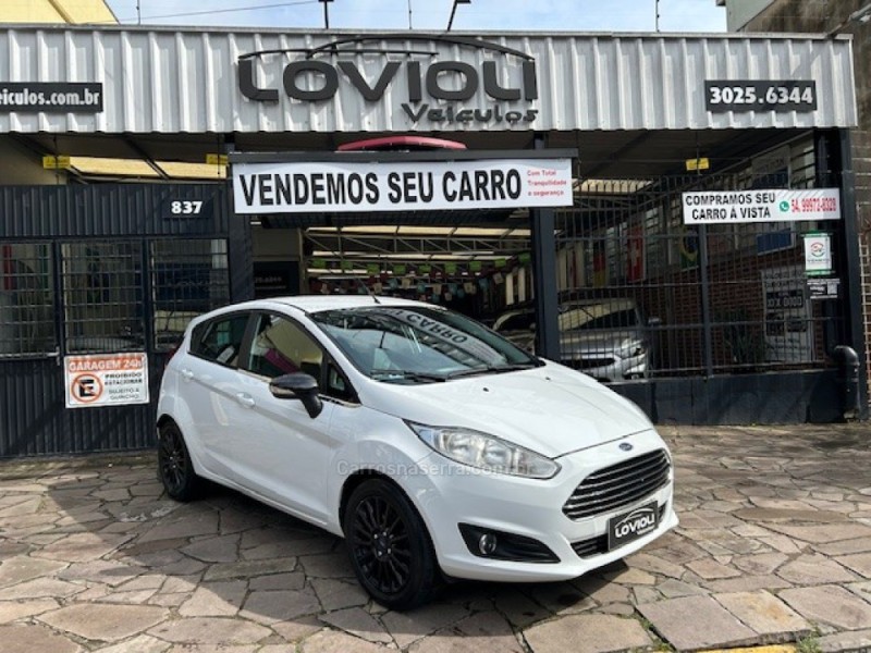 fiesta 1.6 titanium plus hatch 16v flex 4p automatico 2015 caxias do sul
