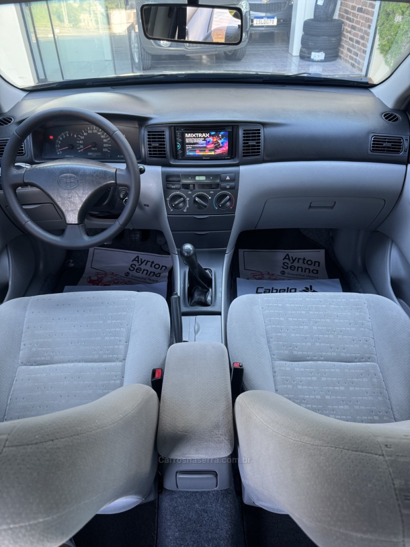 COROLLA 1.6 XLI 16V GASOLINA 4P MANUAL - 2003 - ENCANTADO