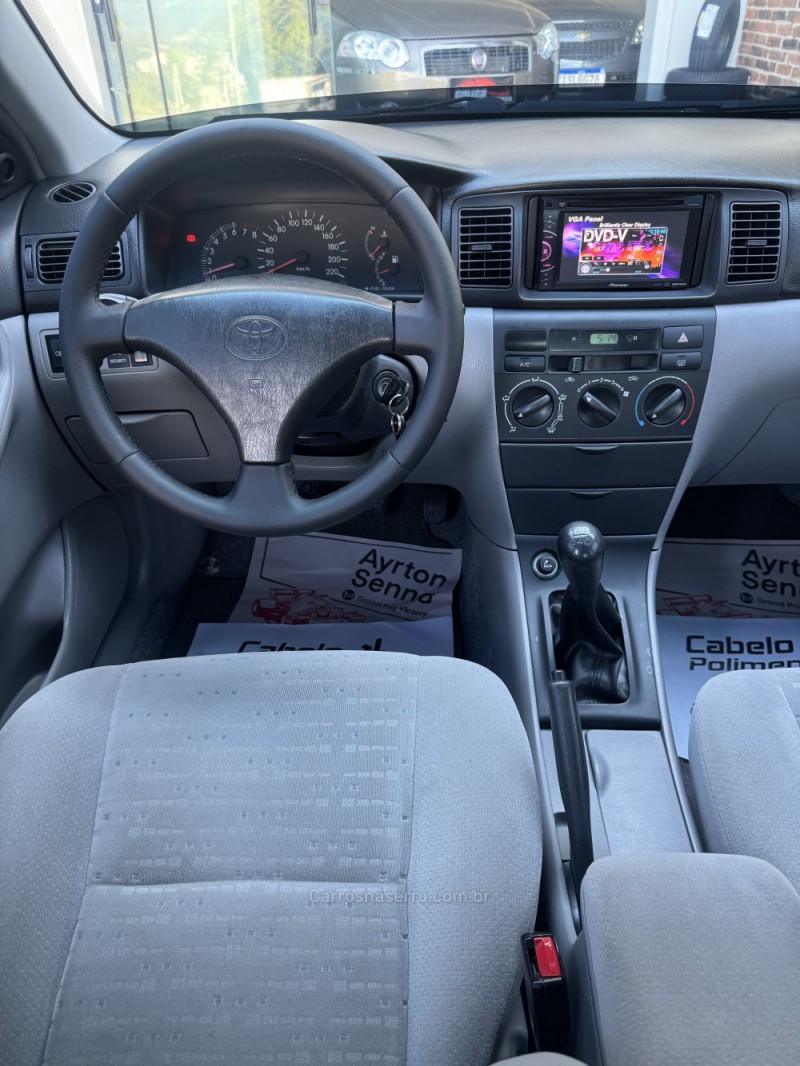 COROLLA 1.6 XLI 16V GASOLINA 4P MANUAL - 2003 - ENCANTADO