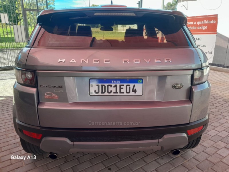 RANGE ROVER EVOQUE 2.0 PURE 4WD 16V GASOLINA 4P AUTOMÁTICO - 2014 - CAXIAS DO SUL