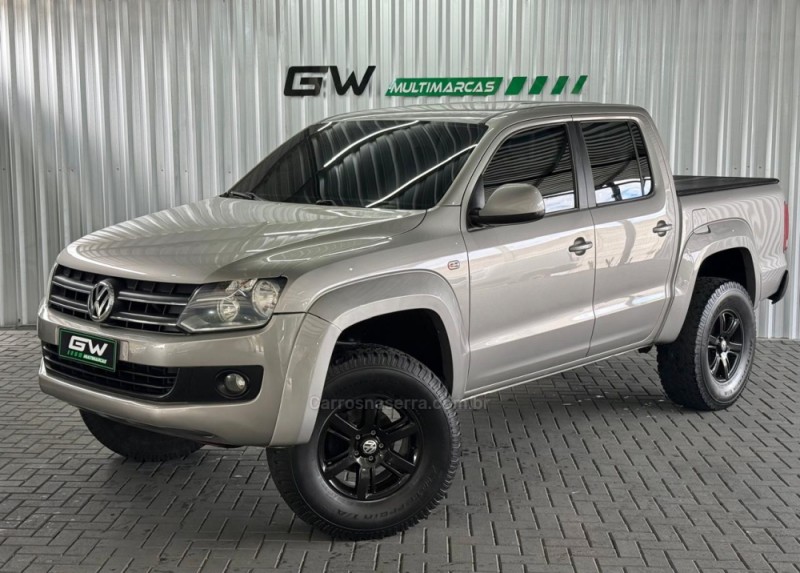 amarok 2.0 trendline 4x4 cd 16v turbo intercooler diesel 4p manual 2011 caxias do sul