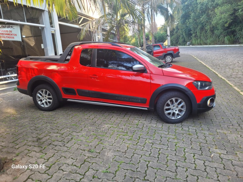 SAVEIRO 1.6 CROSS CE 8V FLEX 2P MANUAL - 2014 - NOVA PRATA