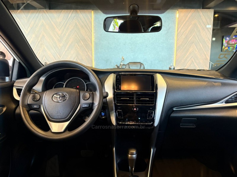 YARIS 1.5 XS CONNECT 16V FLEX 4P AUTOMÁTICO - 2021 - CAMPO BOM