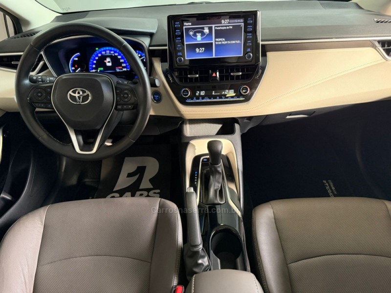 COROLLA 1.8 ALTIS PREMIUM 16V HÍBRIDO 4P AUTOMÁTICO - 2022 - LAJEADO