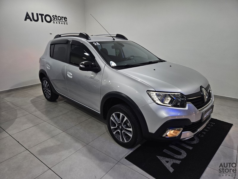sandero 1.6 stepway iconic x tronic 16v flex 4p automatico 2024 caxias do sul