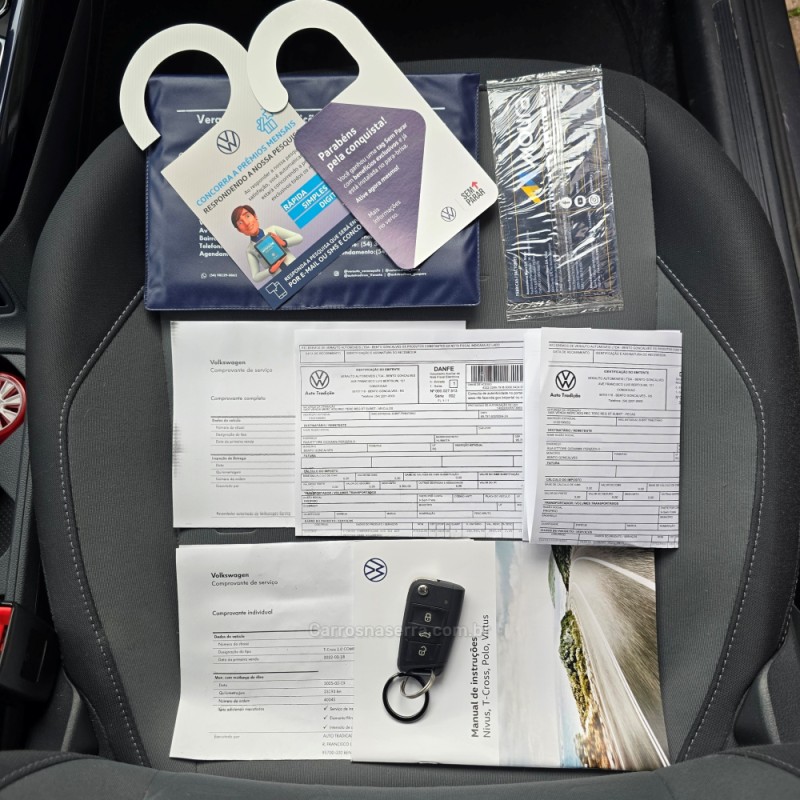 T-CROSS 1.0 COMFORTLINE TSI FLEX 4P AUTOMÁTICO - 2022 - BENTO GONçALVES