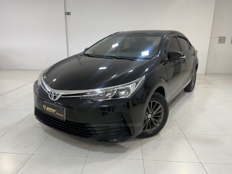 corolla 1.8 gli upper 16v flex 4p automatico 2018 bento goncalves