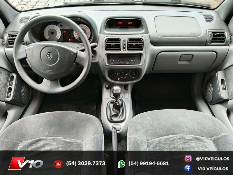 CLIO 1.6 PRIVILÉGE SEDAN 16V FLEX 4P MANUAL - 2007 - CAXIAS DO SUL