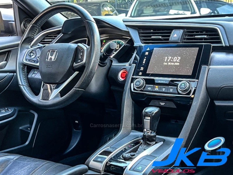 CIVIC 1.5 16V TOURING TURBO GASOLINA 4P AUTOMÁTICO - 2017 - NOVO HAMBURGO