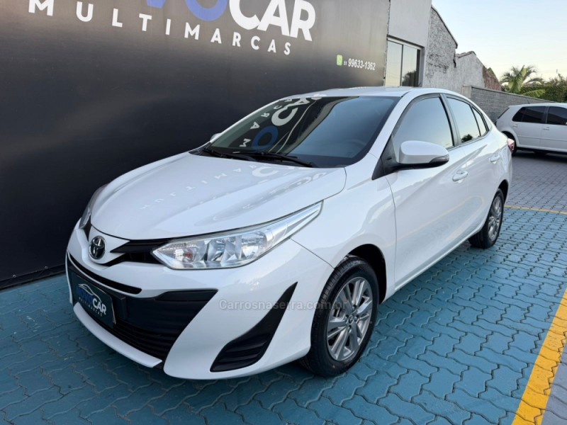 yaris 1.5 16v flex sedan xl plus tech multidrive3 2021 estancia velha
